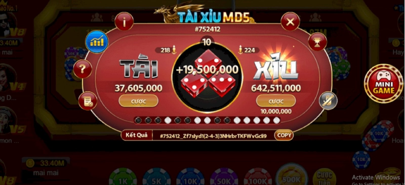 Tài xỉu MD5