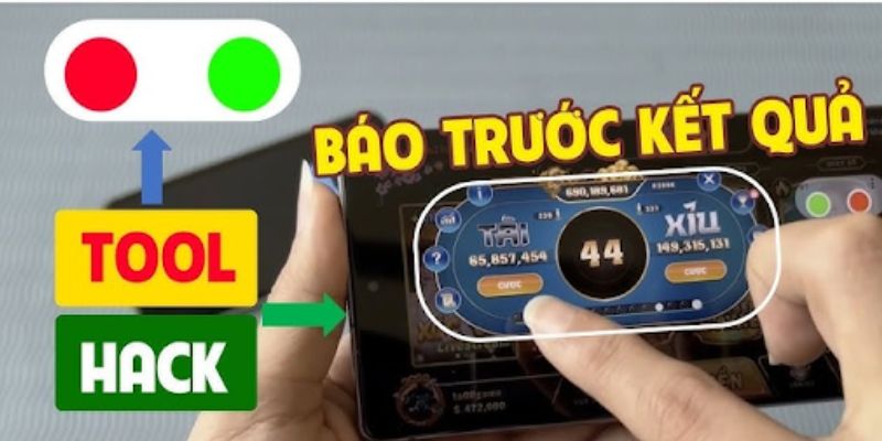 Sử dụng tool hack để dự đoán, nâng cao tỷ lệ chiến thắng cho anh em.